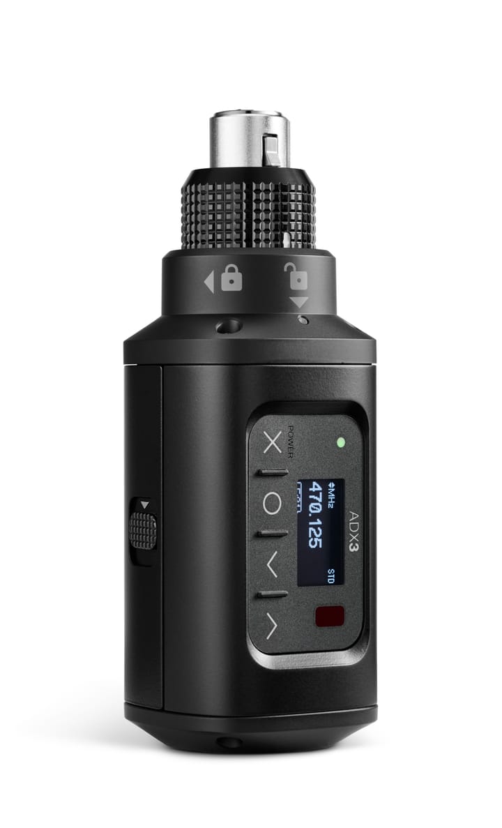 Shure  Axient DigitaI ADX3 Plug-On Transmitter